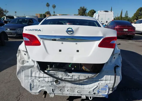 2019 Nissan Sentra S z USA, uszkodzony, nr VIN 3N1AB7AP2KY417778